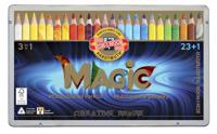 Kleurpotlkoh i noor jumbo magic doos 24 kleur