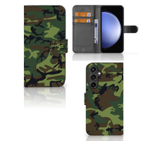 Samsung Galaxy S23 FE Telefoon Hoesje Army Dark