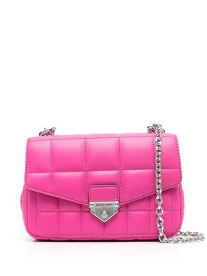 Michael Michael Kors petit sac porté épaule matelassé SoHo - Rose