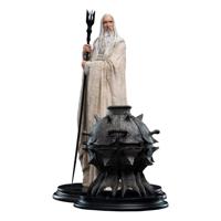 The Lord Of The Rings Statue 1/6 Saruman And The Fire Of Orthanc (Classic Series) Heo Exclusive 33 Cm