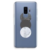 Marmeren cirkels: Samsung Galaxy S9 Plus Transparant Hoesje