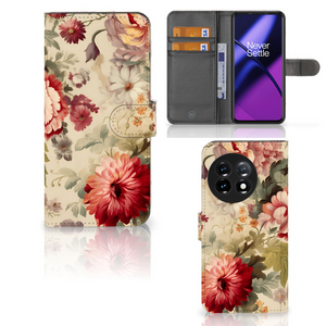 Hoesje voor OnePlus 11 Bloemen