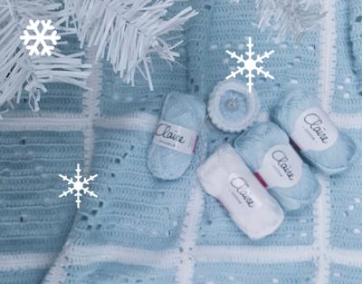 Haakpakket byClaire Kerstdeken Frozen
