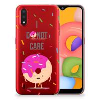 Samsung Galaxy A01 | Siliconen Case | Donut Roze