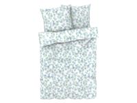 LIVARNO home Microvezel-satijnen dekbedovertrek 200 x 200 cm (Bladeren)