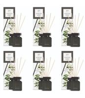 IPuro 6 stuks geurdiffuser black bamboo 100 ml