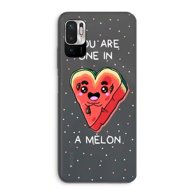 One In A Melon: Xiaomi Redmi Note 10 5G Transparant Hoesje