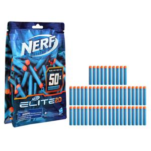 Nerf Elite 2.0 50-Dart Refill Pack - Inclusief 50 officiële Darts, compatibel met alle Elite Blasters