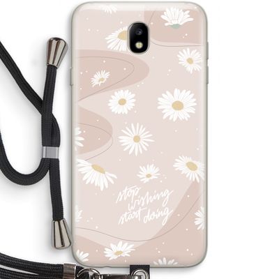 Daydreaming becomes reality: Samsung Galaxy J7 (2017) Transparant Hoesje met koord