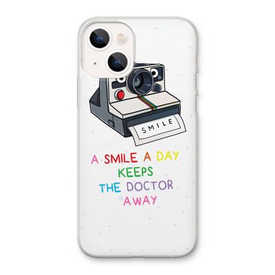 Smile: iPhone 13 Transparant Hoesje
