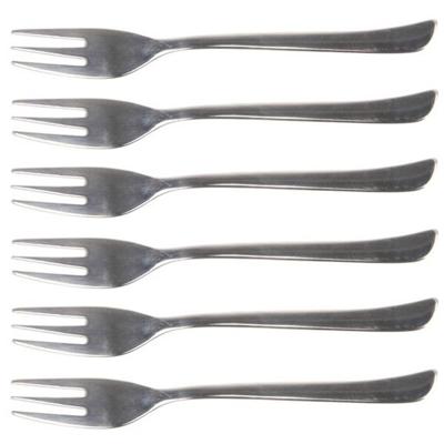 Cosy & Trendy Gebaksvorkjes - 12x stuks - RVS - 15 cm - Taartvorkjes - taartvorkjes