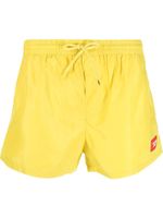 Diesel short de bain Cay Bay à patch logo - Jaune - thumbnail