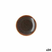 Dinerbord Ariane Decor Bruin Keramisch Ø 15 cm (24 Stuks)