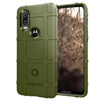 volledige schokbestendige TPU Case voor Motorola P40 (leger-groen)