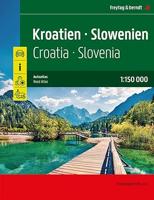 Wegenatlas Kroatië - Slovenië | Ringband | A4-Formaat | Freytag & Berndt
