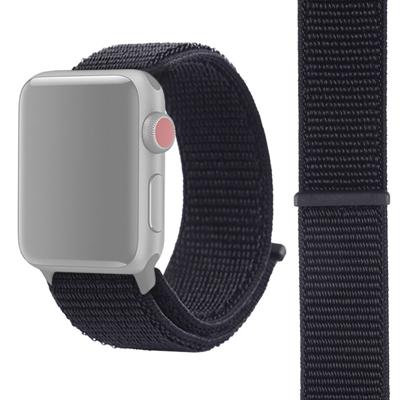 Eenvoudige mode nylon horlogebandje voor Apple Watch serie 5 & 4 44mm/3 & 2 & 1 42mm met Magic stick