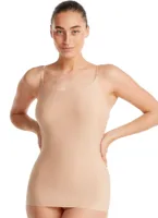 30249 - Secrets spaghetti hemd naadloos - Onderhemd - Seamless singlet - XL - Huidskleur - XL - XL - XL - XL - XL - XL - XL