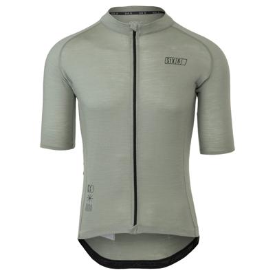 AGU Merino Fietsshirt SIX6 Heren - Groen - XXL