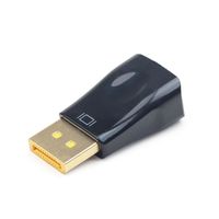 Gembird A-DPM-VGAF-01 DisplayPort VGA Zwart kabeladapter/verloopstukje - thumbnail