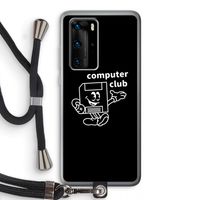 Floppyhead: Huawei P40 Pro Transparant Hoesje met koord