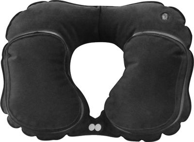 AutoStyle nekkussen opblaasbaar PVC zwart