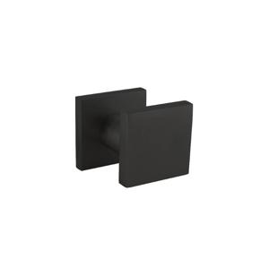Intersteel Vierkante voordeurknopCastor eenzijdige montage aluminium zwart - 0023.392912