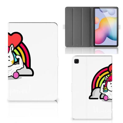 Samsung Galaxy Tab S6 Lite | S6 Lite (2022) Hippe Tablet Hoes Unicorn Power