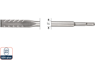 Rotec V-Breaker | vlakbeitel | SDS-plus | - 215.0111