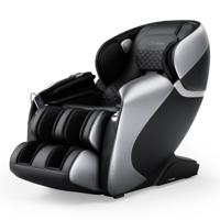 Volledige Lichaamsmassagesofa Zero Gravity SL Track Massagestoel met Luchtcompressie en Verwarming Zwart