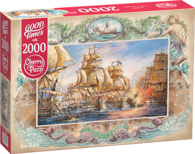 Sea Battle Puzzel 2000 Stukjes