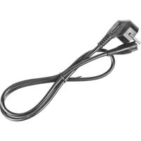 Bachmann 304.1054 Stroom Verlengkabel Zwart 1 m H05VV-F 3G 0,75 mm²