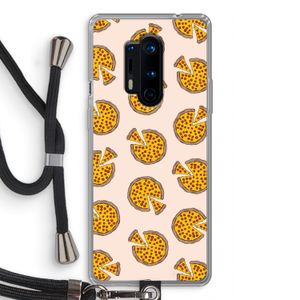You Had Me At Pizza: OnePlus 8 Pro Transparant Hoesje met koord