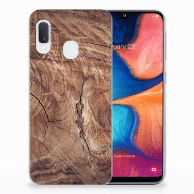 Samsung Galaxy A20e | Bumper Hoesje | Tree Trunk