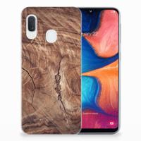 Samsung Galaxy A20e | Bumper Hoesje | Tree Trunk