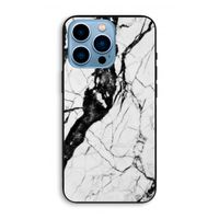 Witte marmer 2: iPhone 13 Pro Max Biologisch afbreekbaar hoesje