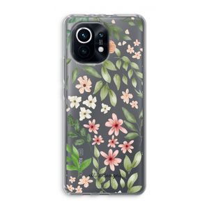 Botanical sweet flower heaven: Xiaomi Mi 11 Transparant Hoesje