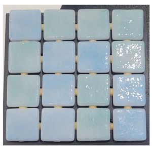 Mozaïek Ezarri MIX Collection 2.5x2.5 cm Glossy Sea Blue Ezarri