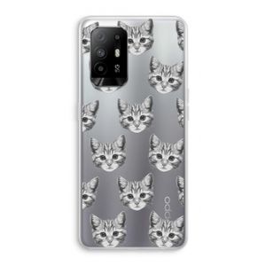 Kitten: Oppo A94 5G Transparant Hoesje
