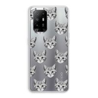 Kitten: Oppo A94 5G Transparant Hoesje