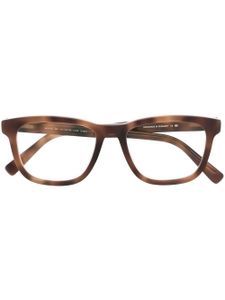 Mykita lunettes de vue Jaz à monture carrée - Marron