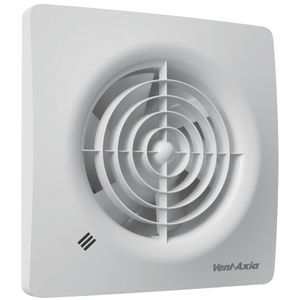 Vent-Axia Supra 100TM badkamerventilator - timer & bewegingssensor - 97 m3/h - Ø100mm