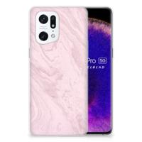 OPPO Find X5 Pro | TPU | Siliconen hoesje | Marble Pink - Origineel Cadeau Vriendin OPPO Find X5 Pro | TPU | Siliconen hoesje | Marble Pink - Origineel Cadeau Vriendin