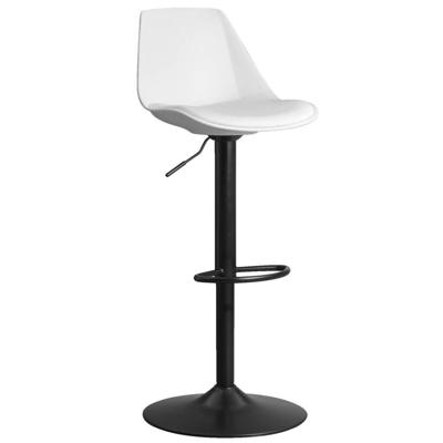Leen Bakker - Barkruk Sendra - Polypropyleen - Wit - 47x45x110 Cm
