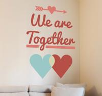 Sticker we are together