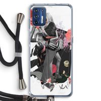 Dissimulation du réel: Motorola Moto G9 Plus Transparant Hoesje met koord