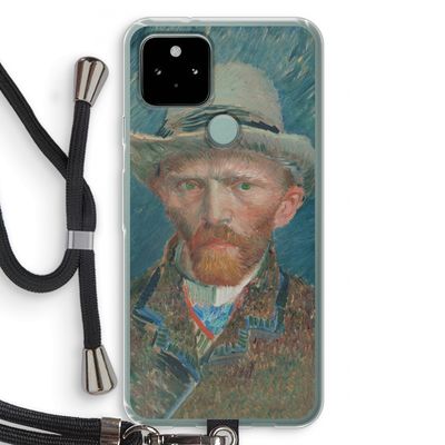 Van Gogh: Pixel 5 Transparant Hoesje met koord