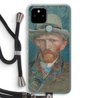 Van Gogh: Pixel 5 Transparant Hoesje met koord