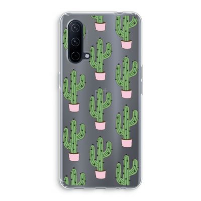 Cactus Lover: OnePlus Nord CE 5G Transparant Hoesje