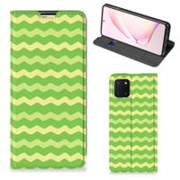 Samsung Galaxy Note 10 Lite | Hoesje met Magneet | Waves Green