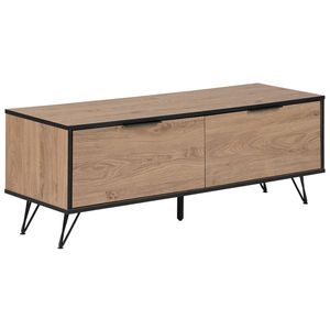 Beliani HALSTON - TV-kast-Lichte houtkleur-Vezelplaat